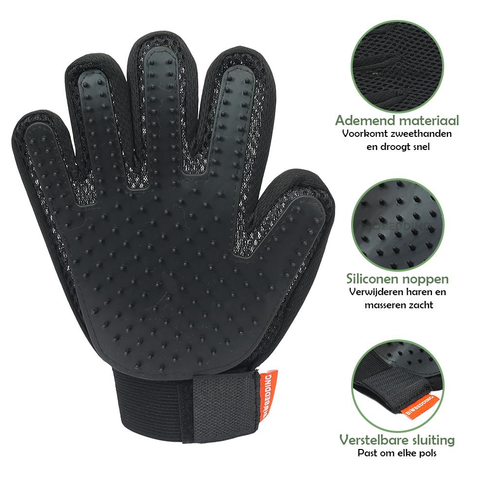 Verzorgingshandschoen voor Honden en Katten – Efficiënte Haarverwijdering