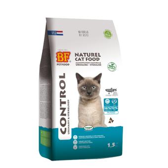 Zak BF Petfood Control 1.5 kg – kattenvoer voor gewichtscontrole