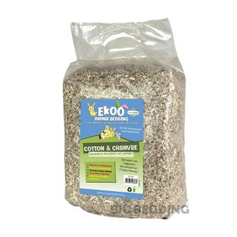 Cotton & Chanvre 35 liter - natuurlijke bodembedekking voor groothandel