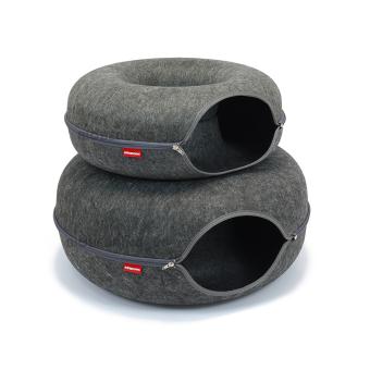 Design kattenhuis van vilt