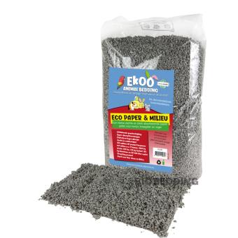 Eco Paper Milieu 8 liter – papierbodembedekking van Ekoo Animal Bedding