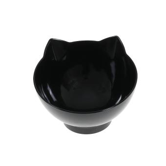 Stevige zwarte kattenkom van PC kunststof
