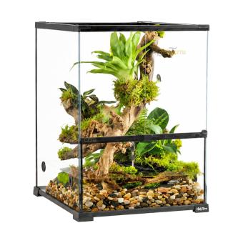HabiTerra terrarium 45x45x60 cm met openslaande deur