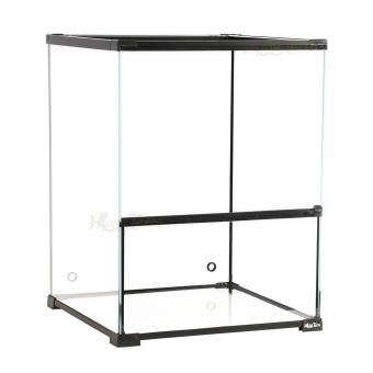 Glazen terrarium voor tropische reptielen