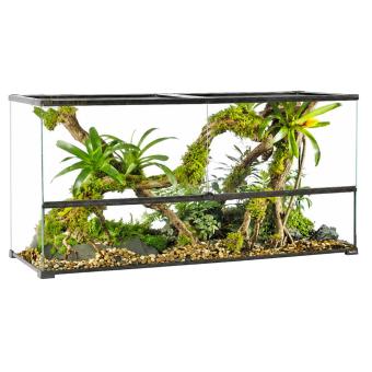 HabiTerra terrarium 120x45x60 cm met dubbele openslaande deuren
