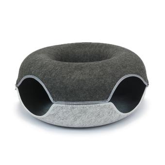 Kattenmand Cosy Donut Duo Color 50 cm 2 openingen