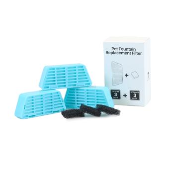 Vervangingsfilters voor draadloze kattenfontein