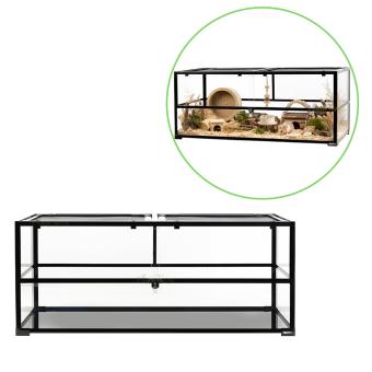 HabiTerra hamster terrarium van glas