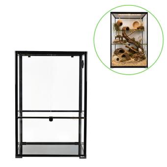 Extra hoog terrarium met kabeldoorvoer