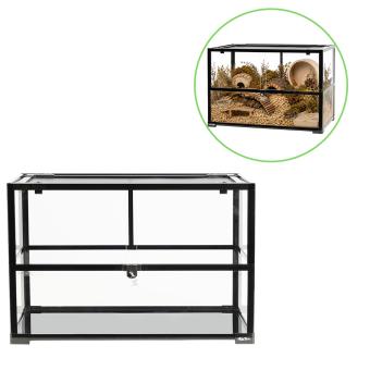 Glazen terrarium voor hamsters en gerbils