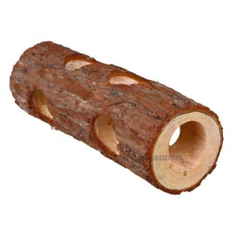 Houten Natural Living tunnel 20 cm voor kleine knaagdieren
