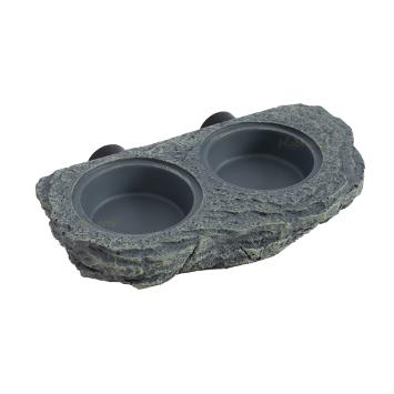 Dubbele voerhouder met sterke magnetische bevestiging