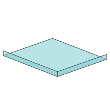 Transparante extra verdieping voor terrarium