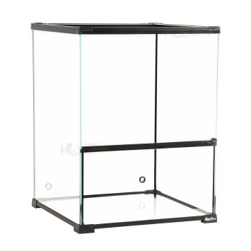 Glazen terrarium voor tropische reptielen