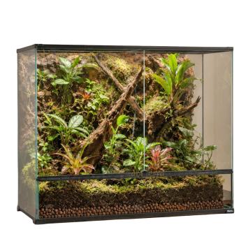 Terrarium met waterdichte bodem van 25 cm hoog