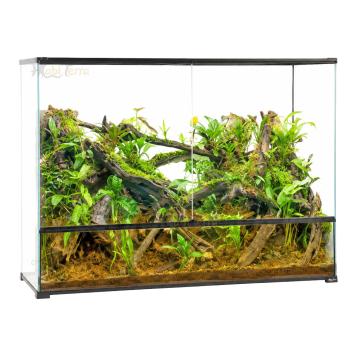 HabiTerra terrarium 120x45x90 cm met dubbele openslaande deuren