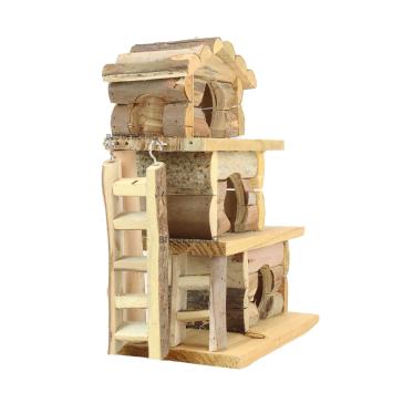 Houten knaagdieren huis