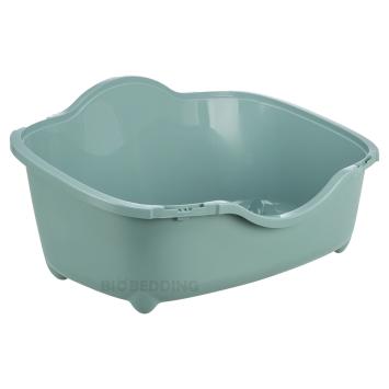 Zijaanzicht van kattenbak CleanCap