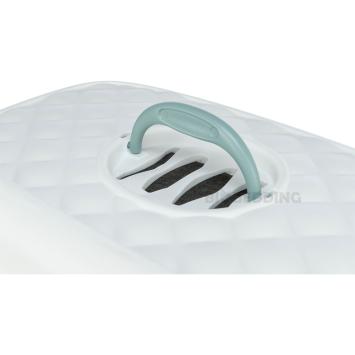 Detail van filterhouder in het deksel van de CleanCap kattenbak