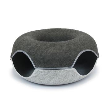 Kattenmand Cosy Donut Duo Color 50 cm 2 openingen