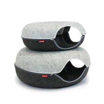 Donut Kattenmand Duo Color 60 cm voor grote katten