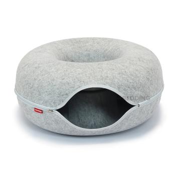 Kattenmand Cosy Donut Lichtgrijs 60 cm