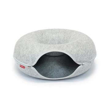 kattenmand cosy donut lichtgrijs 50 cm