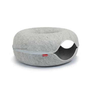 Compacte Kattenmand Lichtgrijs met 2 openingen
