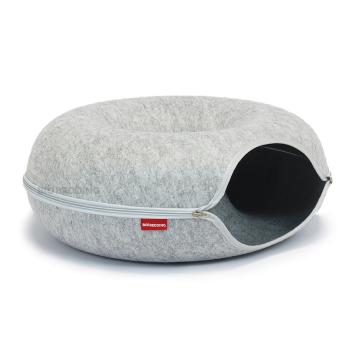 Donut Kattenmand Lichtgrijs 60 cm