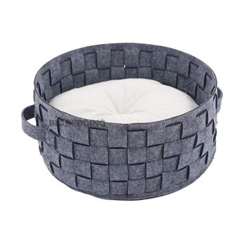 Kattenmand 45 cm met handvatten en zacht kussen