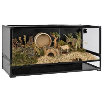 HabiTerra terrarium 120x60x60 cm met schuifruiten