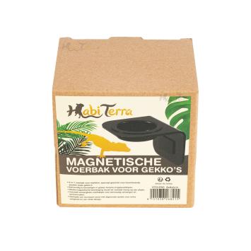 Magnetische voerbak voor hamsters en gerbils