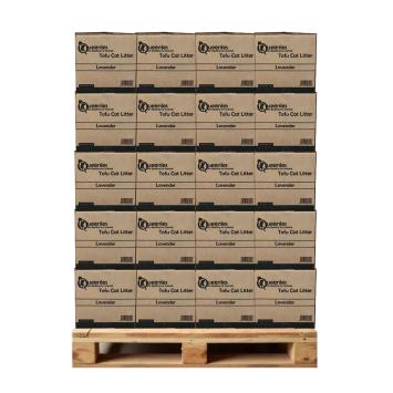 Tofu Cat Litter Lavender pallet met 40 dozen