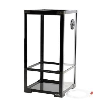 Glazen terrarium voor kleine gekko's