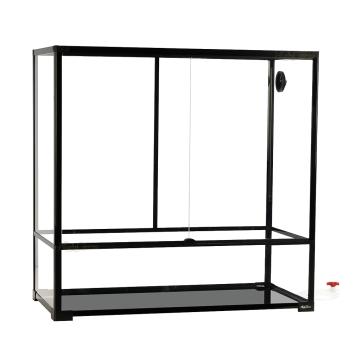 Paludarium met drainage systeem