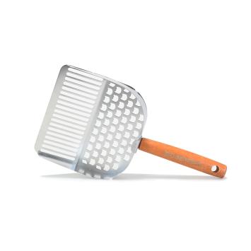 Kattenbakschep van roestvrij staal voor tofu kattenbakvulling