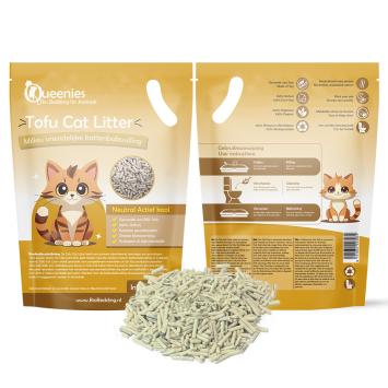 Tofu Cat Litter - Neutraal - 6 liter  ( 2,5 KG )