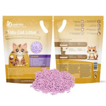 Duurzame kattenbakvulling met lavendel – geschikt voor catteries en speciaalzaken