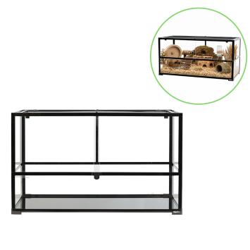 HabiTerra goudhamster terrarium van glas