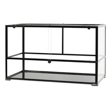 Hamster terrarium met metalen ventilatiedeksel