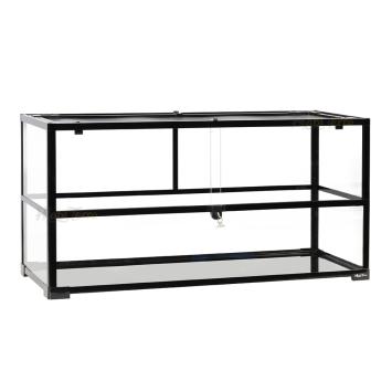 Knock Down hamster terrarium van glas