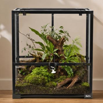 Gerbilarium met veiligheidsslot