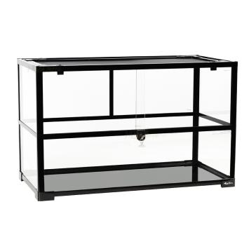 Terrarium 80x40x50 cm met ventilatiedeksel