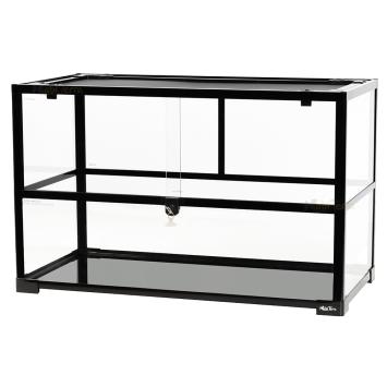Glazen terrarium met veiligheidsslot