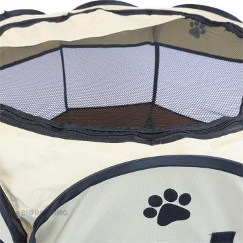 Opvouwbare ren met ventilatie en ritsopening